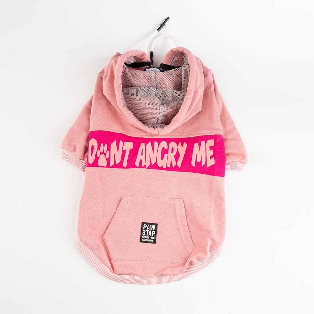 23252 Pembe Angry Dog Büyük Irk Ceket