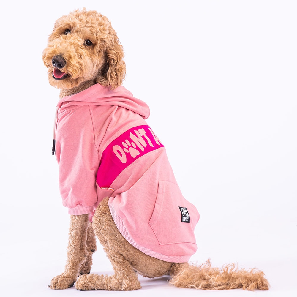 23252 Pembe Angry Dog Büyük Irk Ceket