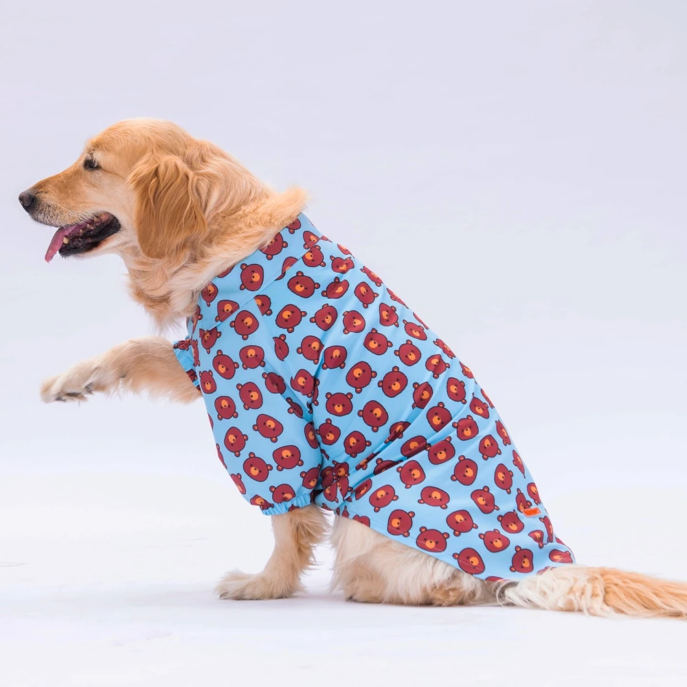 24452 Bear Desenli Büyük Gömlek