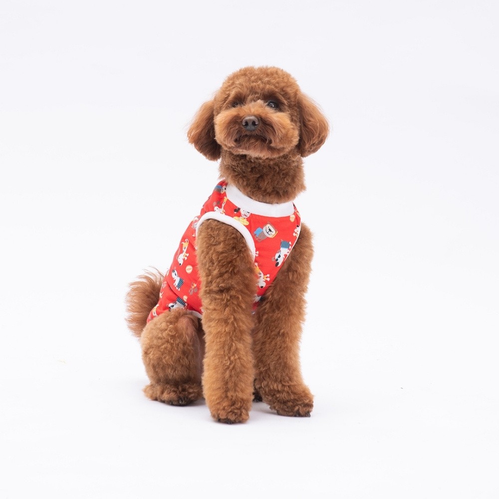 25807 Holiday Dogs Tişört