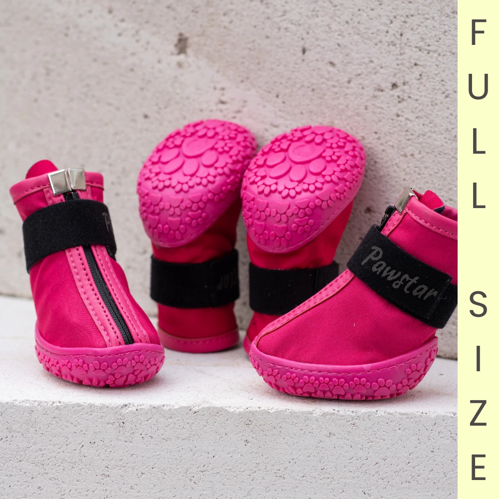 PDS08-F Fuşya Köpek Ayakkabısı Full Size