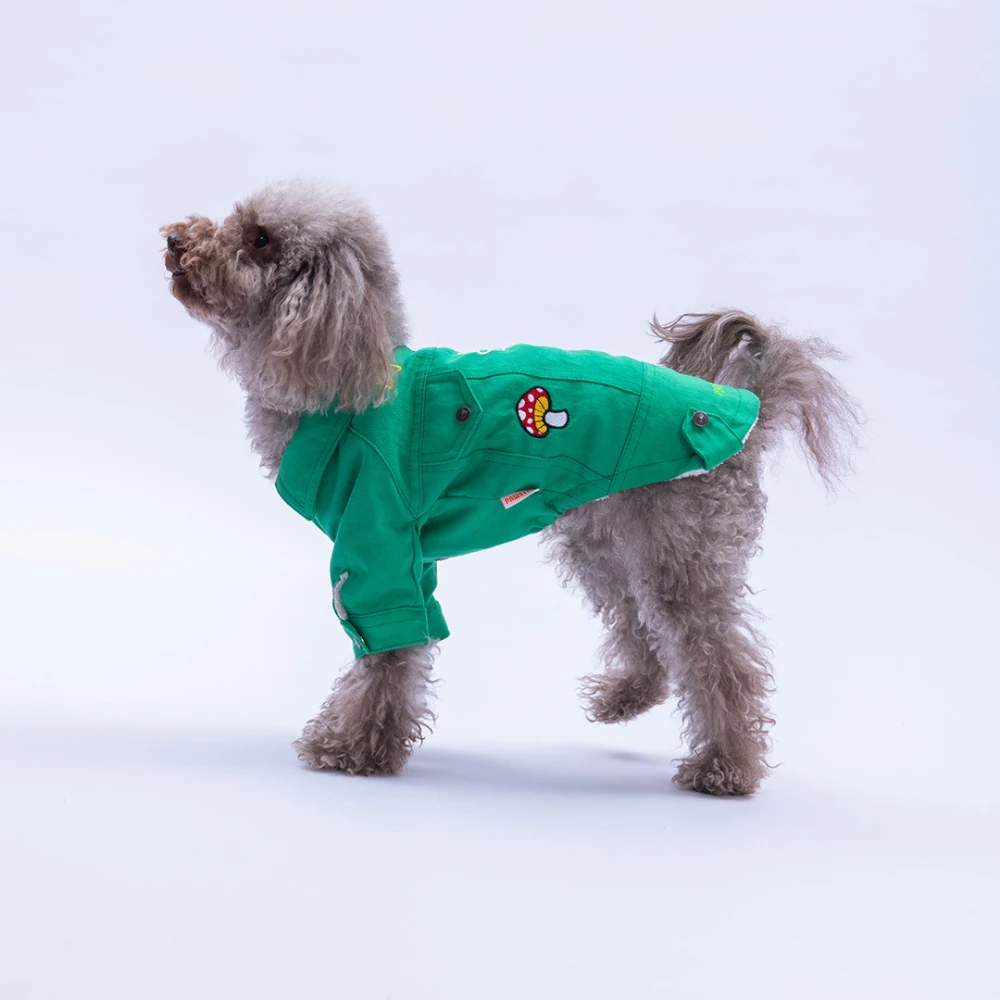 25212-Yeşil Cancún Pop  Ceket