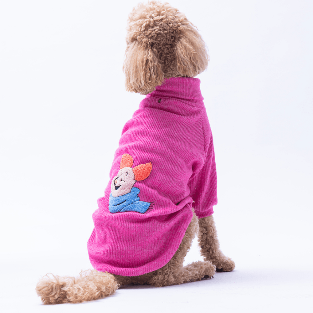 Fuşya Pooh's Ashdown Piglet Büyük Irk Triko  Sweat