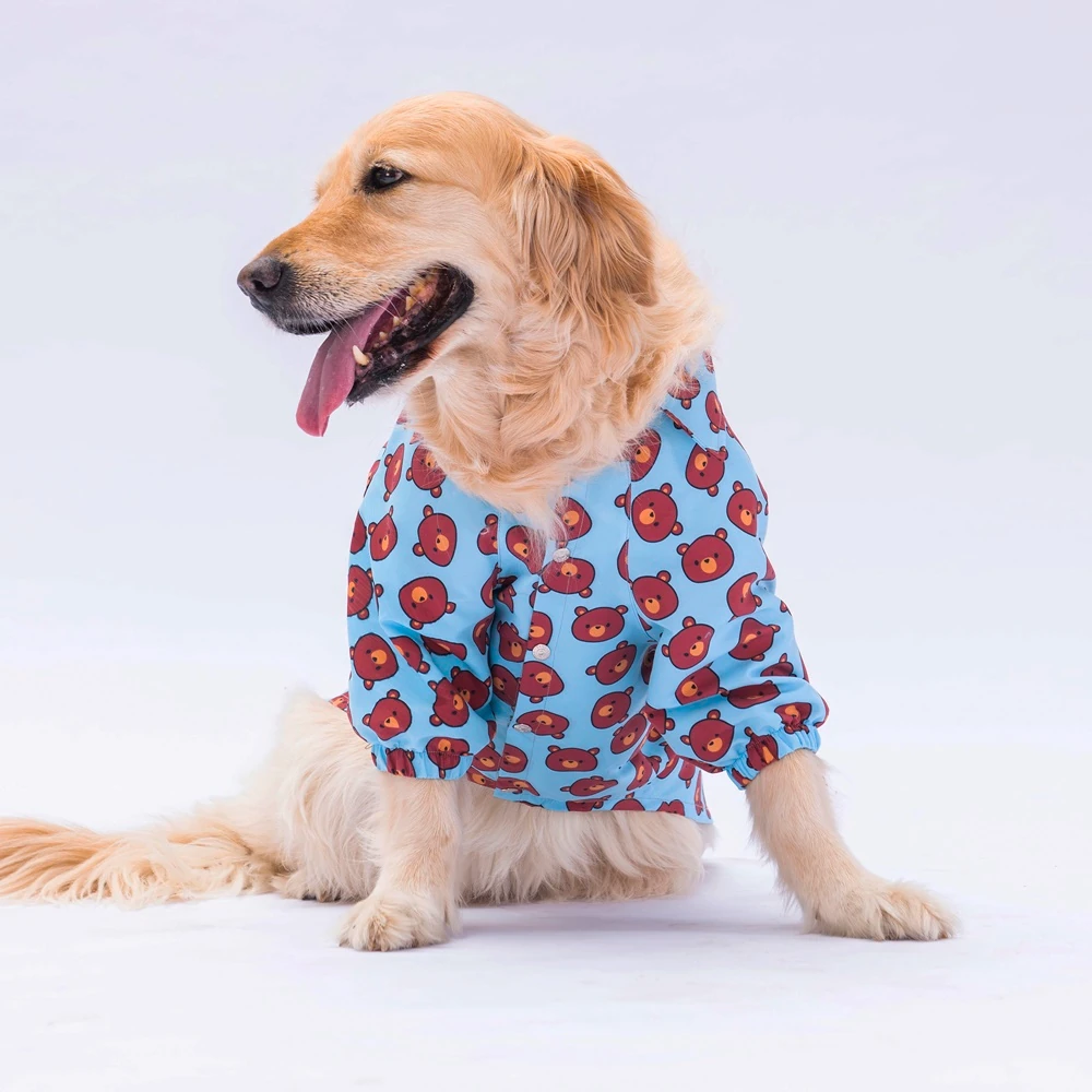 24452 Bear Desenli Büyük Gömlek