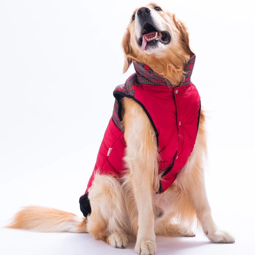 25150 Kırmızı Elgin Paws Büyük Irk Yelek