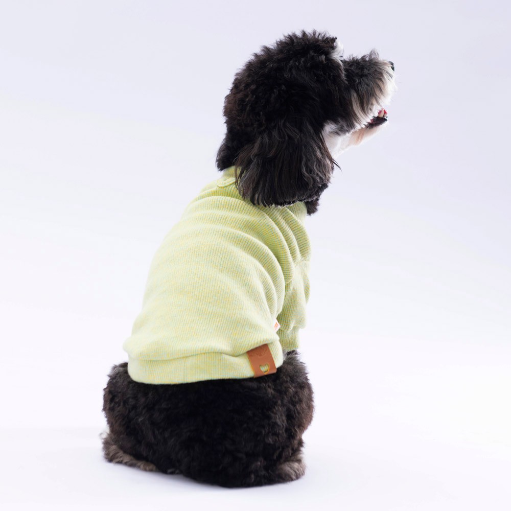 24725 Sarı Merino Sweat