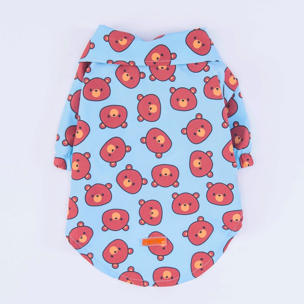 24407 Bear Desenli Gömlek
