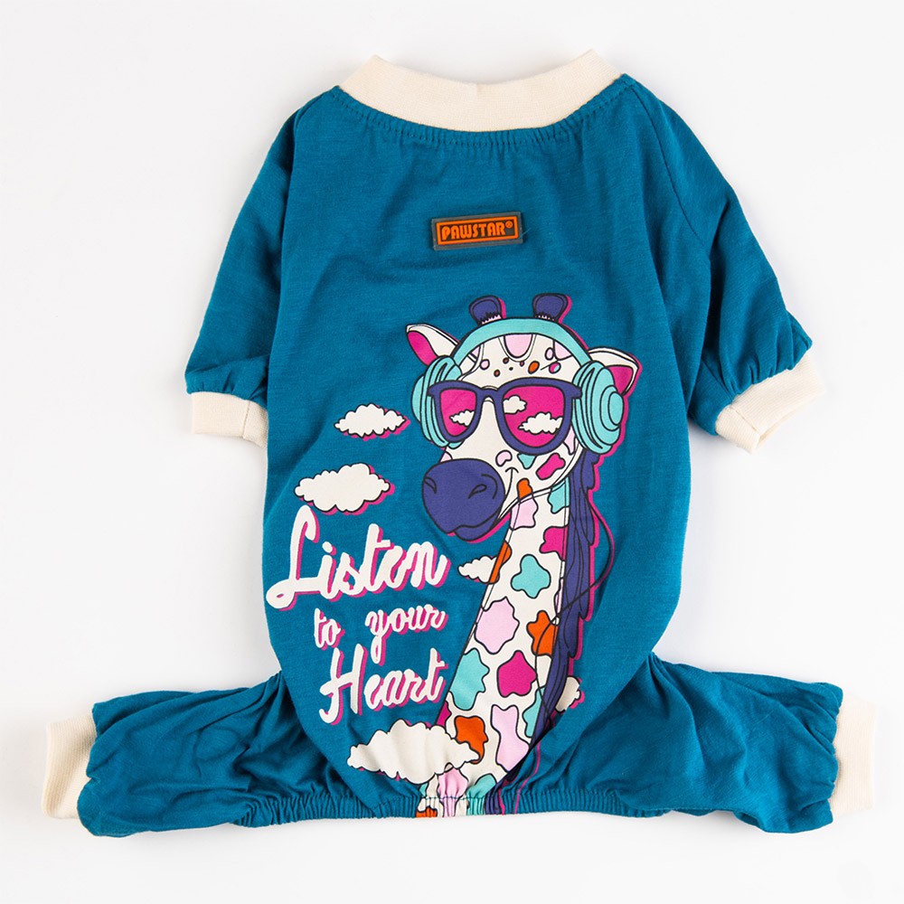 23906 Mavi Giraffe Pijama Tulum