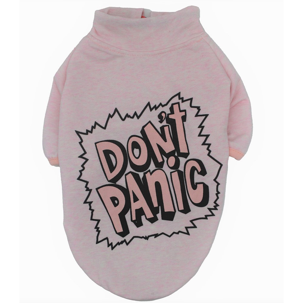 22761 Pembe Don't Panic Büyük Sweat