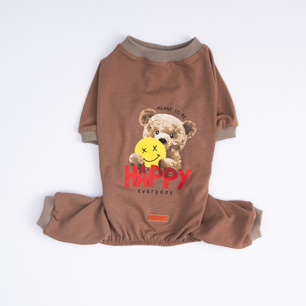 25907 Happy Teddy Bear Pijama Tulum