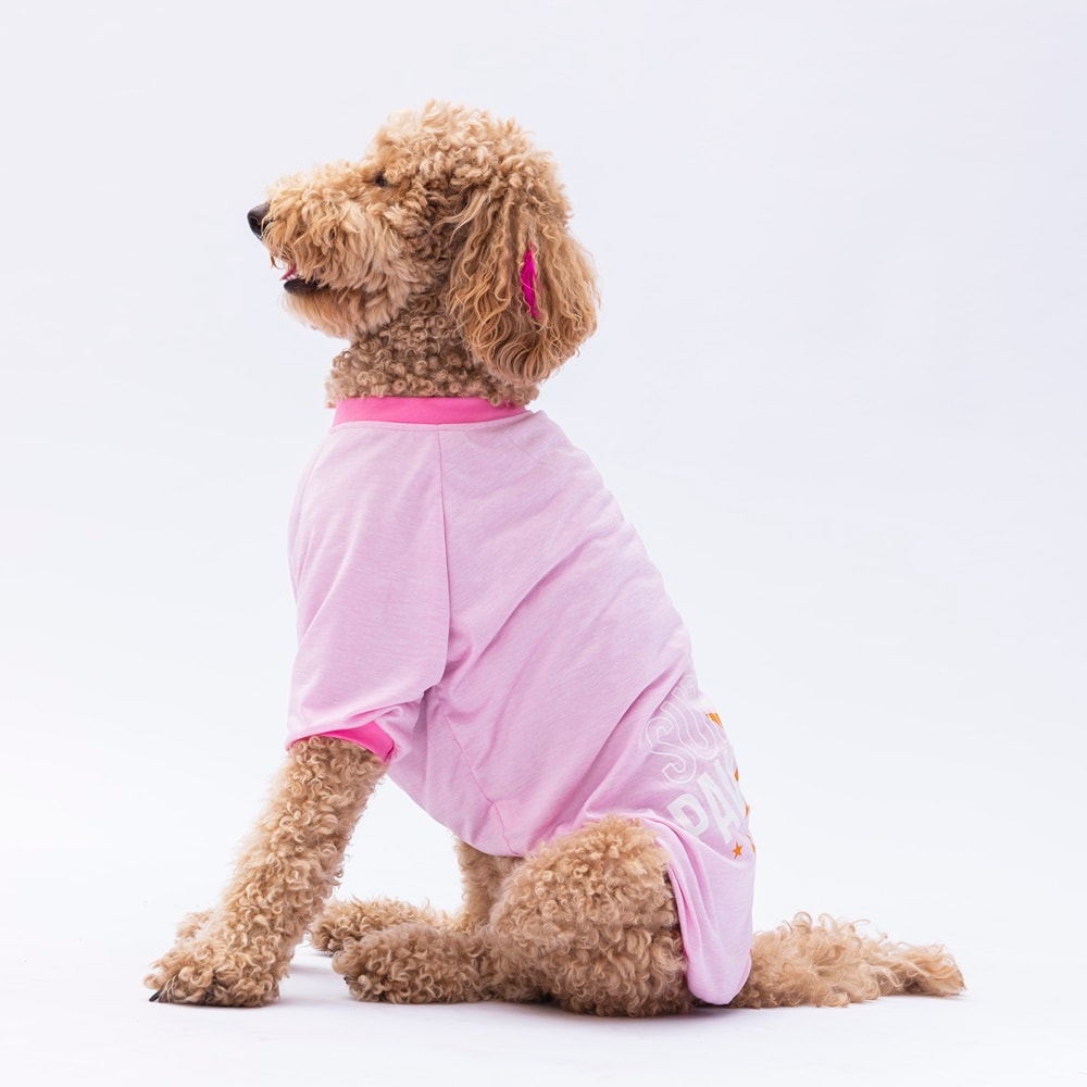 24754 Pembe Super Paws Büyük Irk Sweat