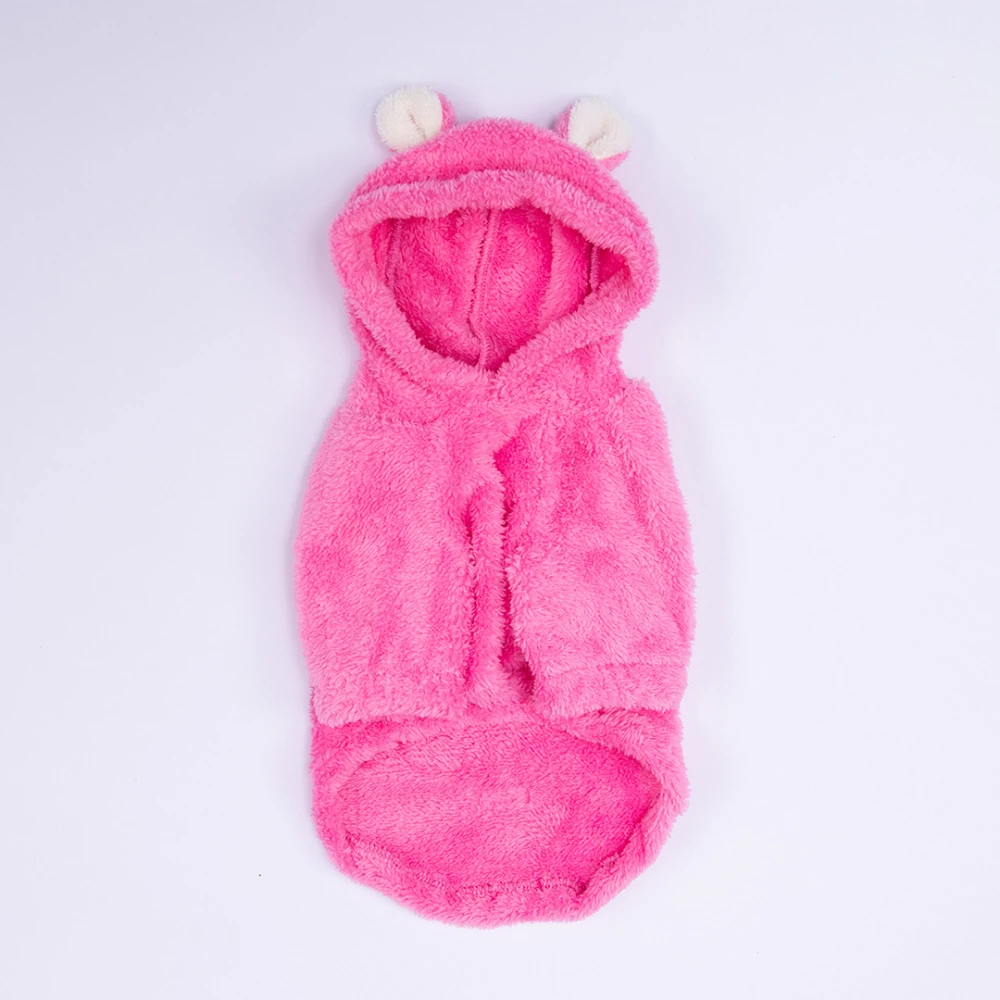 25757 Pembe LuccaTeddy Büyük Irk  Hoodie