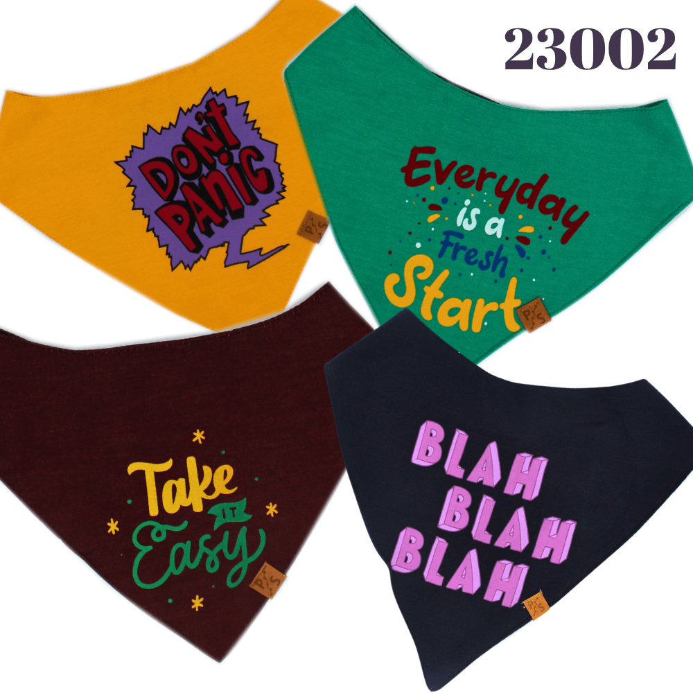 23002 Fular Seti(4 Adet) 2No(36-50 cm)