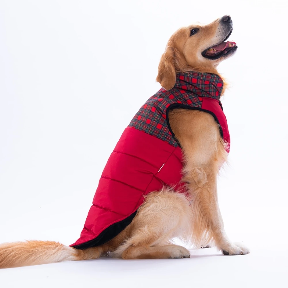 25150 Kırmızı Elgin Paws Büyük Irk Yelek