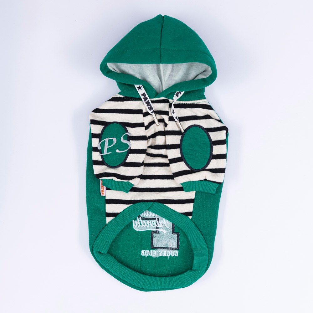 24703 Yeşil Lucky Club Hoodie