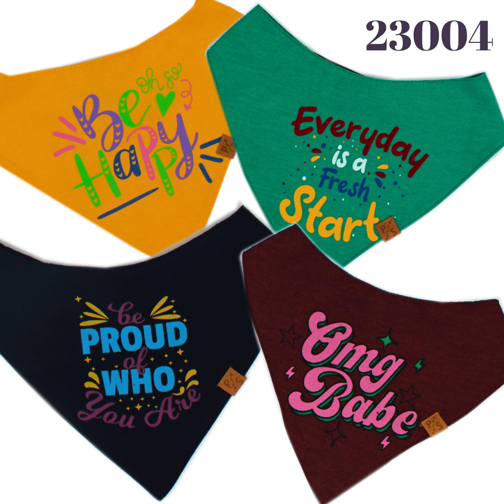 23004 Fular Seti(4 Adet) 2No(36-50 cm)