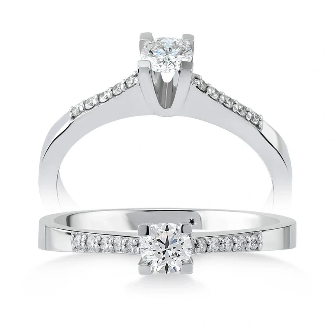 0,29 Karat Tektaş Pırlanta Yüzük