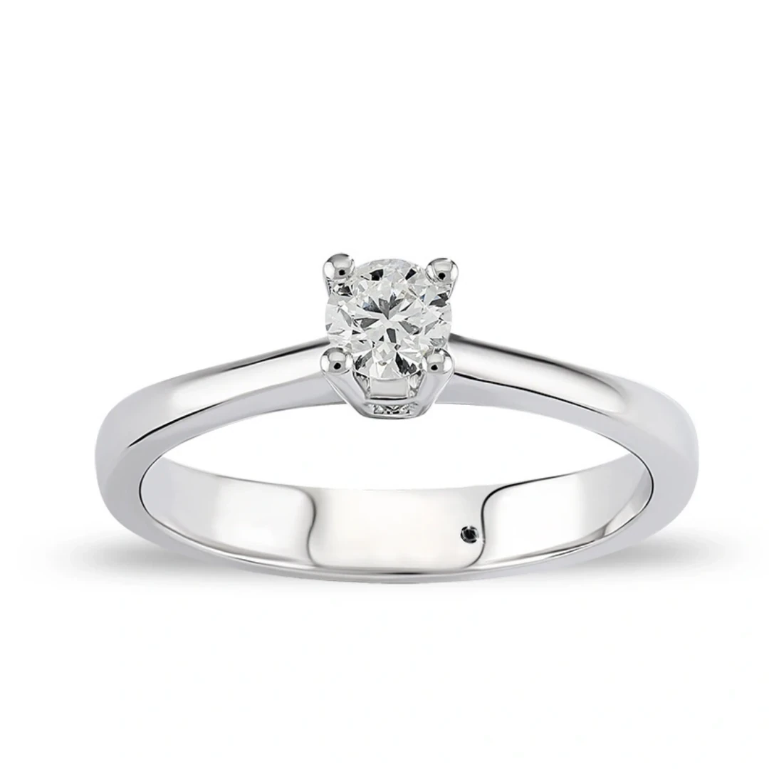 0,15 Karat Tektaş Pırlanta Yüzük