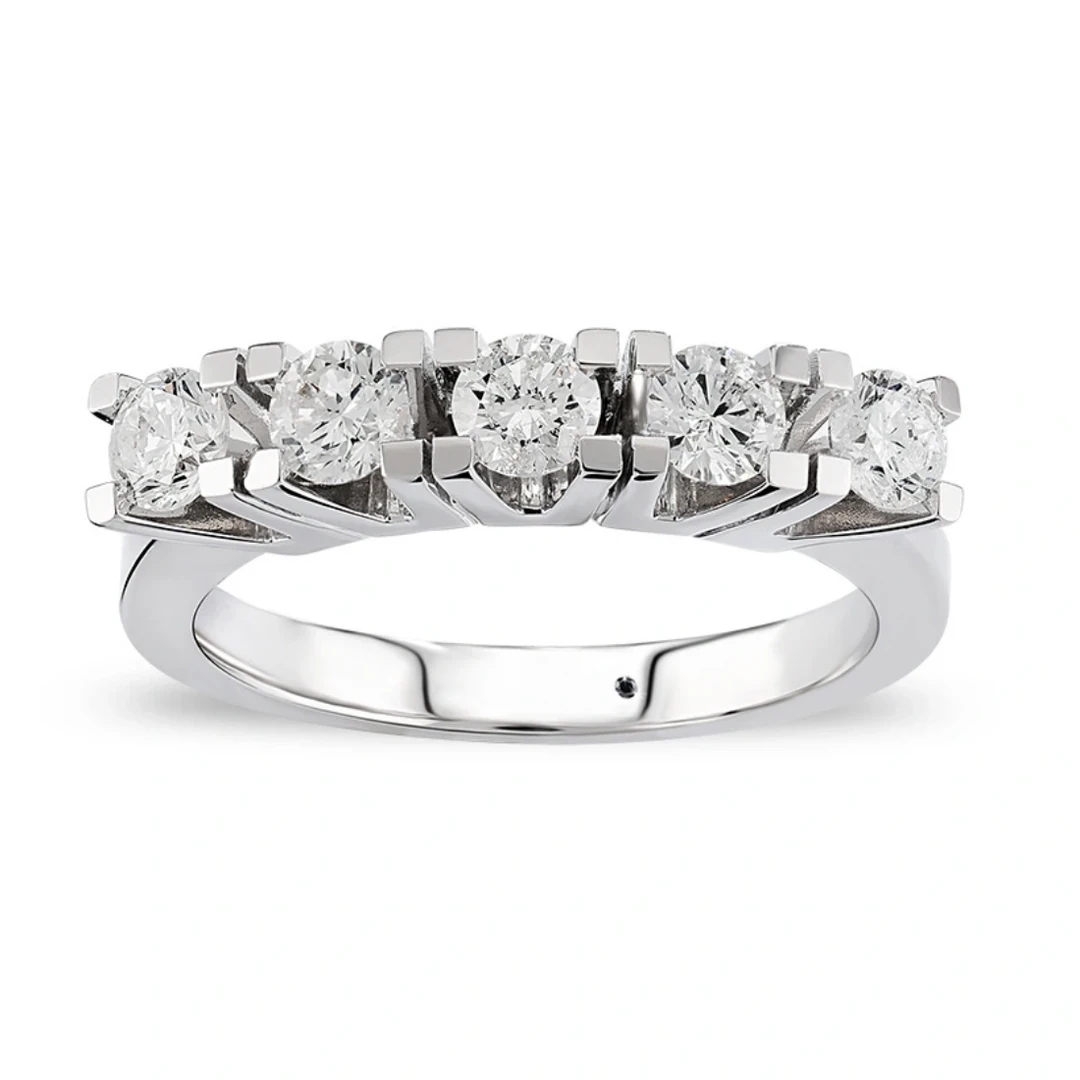 0,60 Karat Pırlanta Beştaş Yüzük