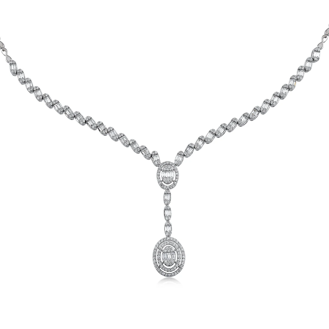 1,46 Karat Pırlanta Baget Gerdanlık