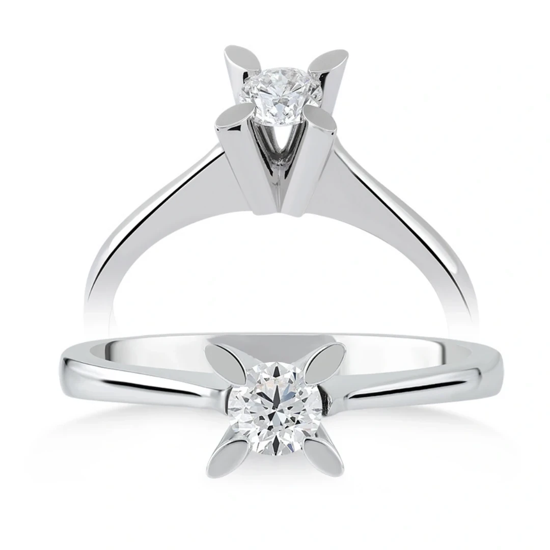 0,29 Karat Tektaş Pırlanta Yüzük