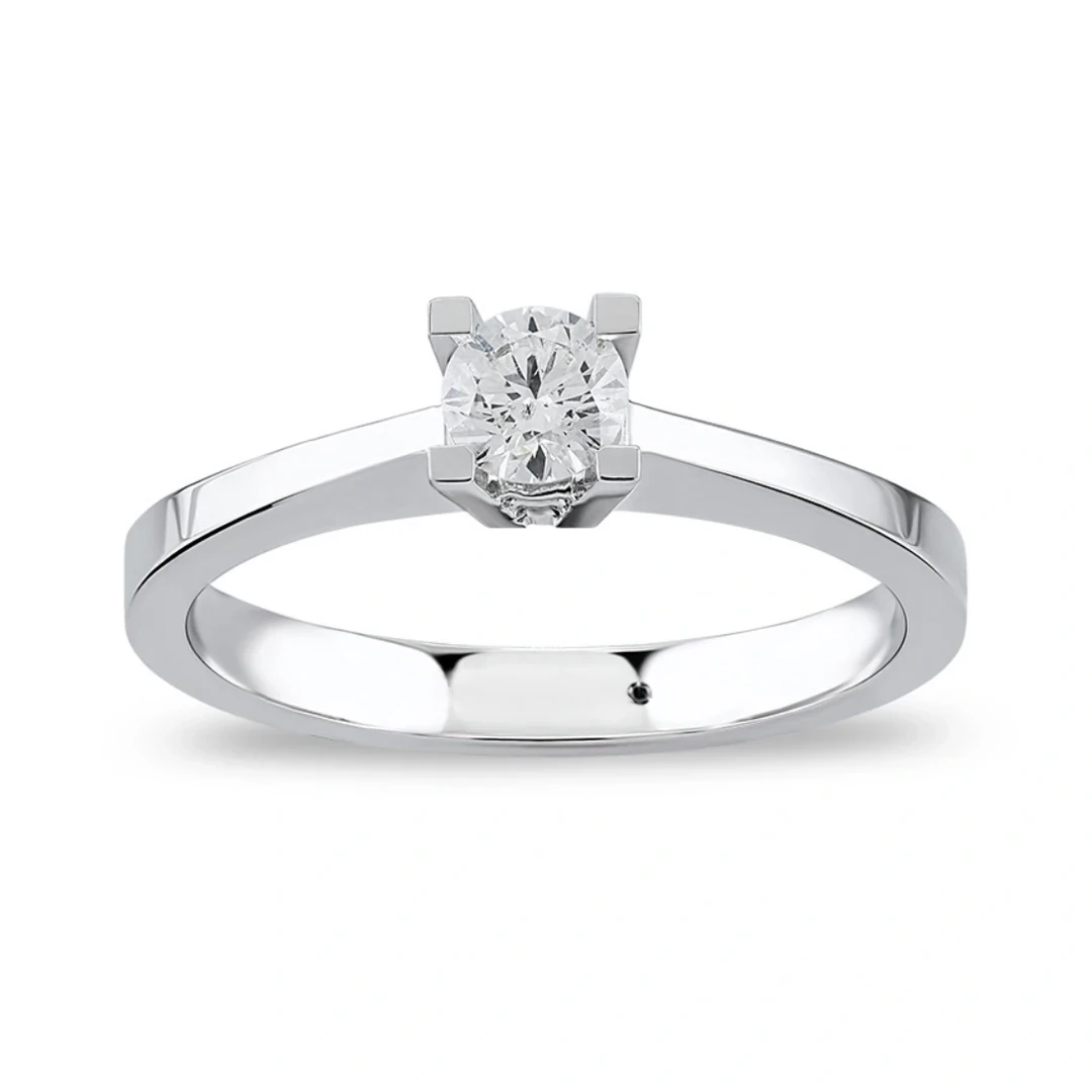 0,25 Karat Tektaş Pırlanta Yüzük