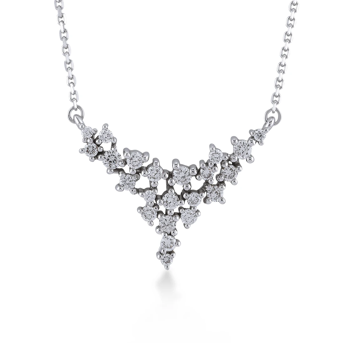 0,35 Karat Pırlanta Tasarım Kolye