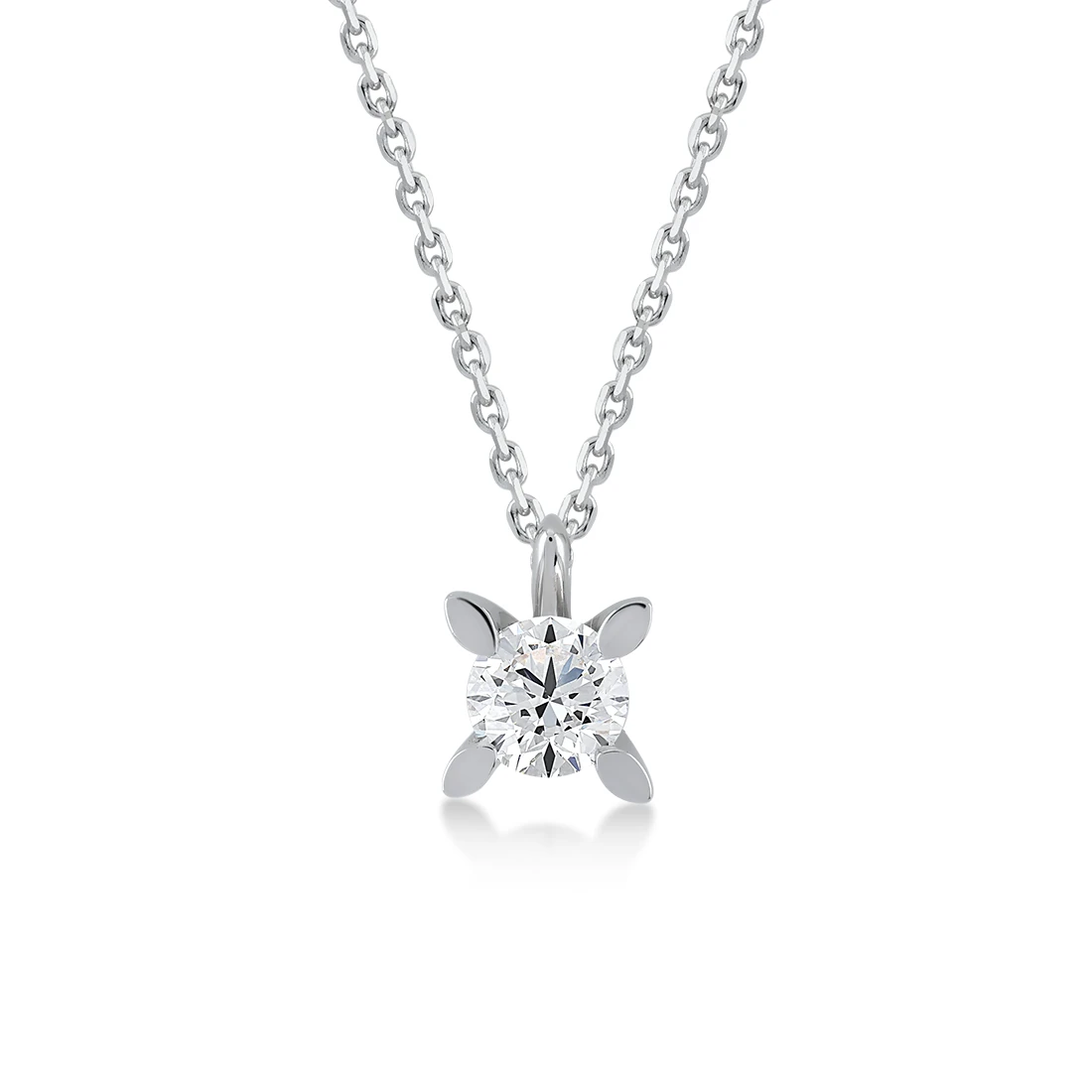 0,36 Karat Pırlanta Tektaş Kolye