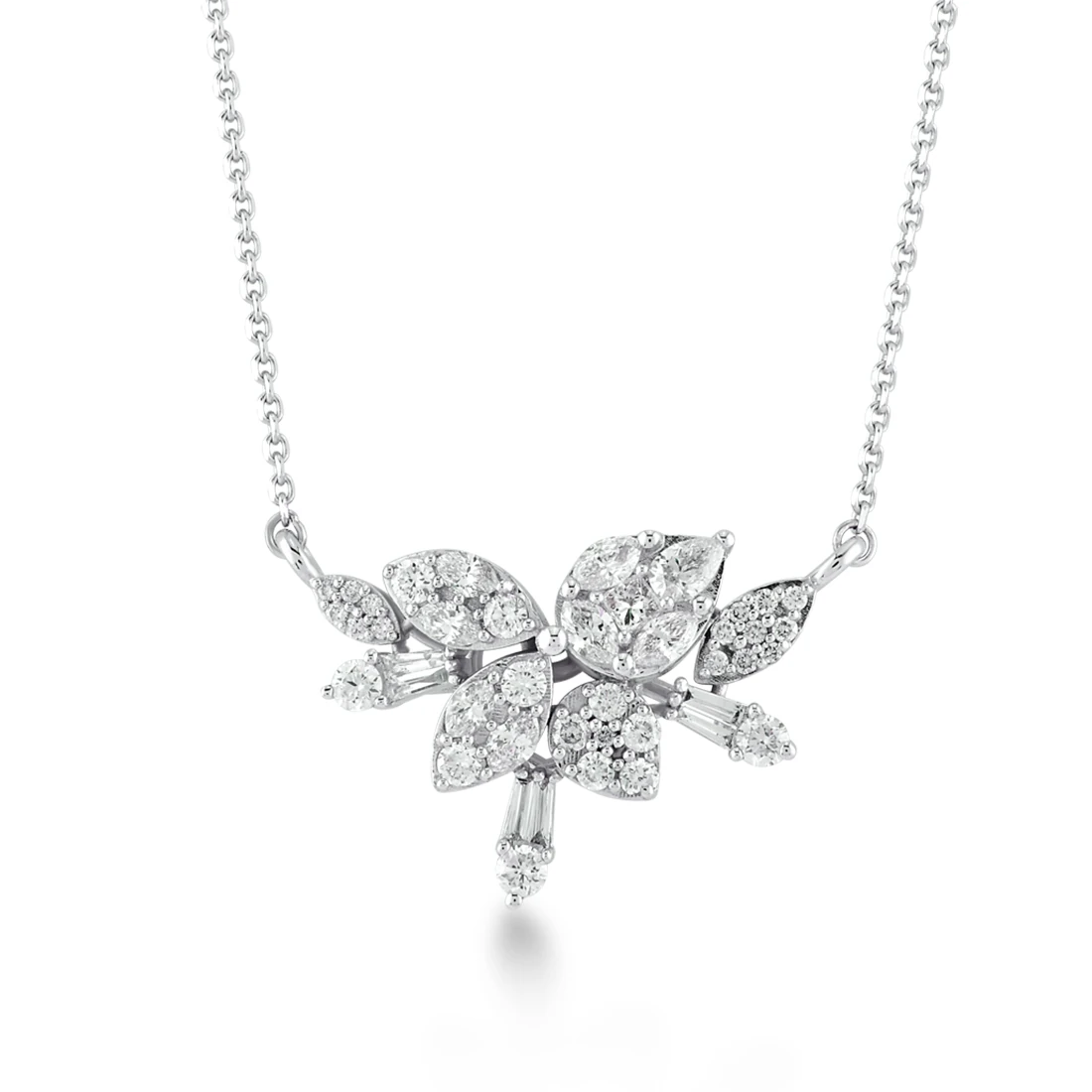 0,70 Karat Pırlanta Tasarım Kolye