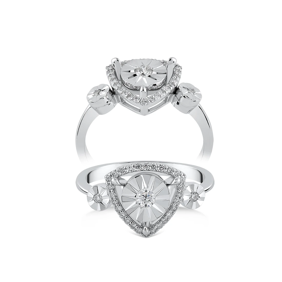 0,21 Karat Tasarım Pırlanta Yüzük