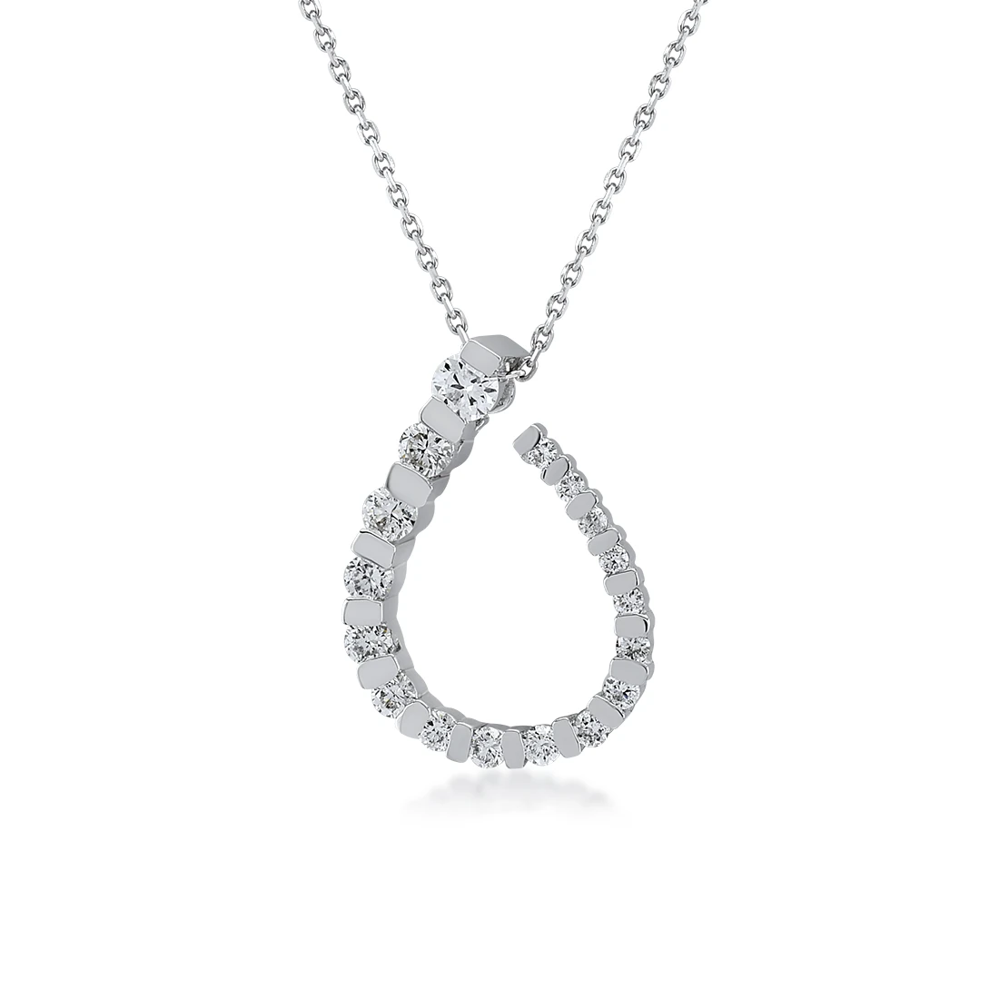 0,24 Karat Pırlanta Tasarım Kolye