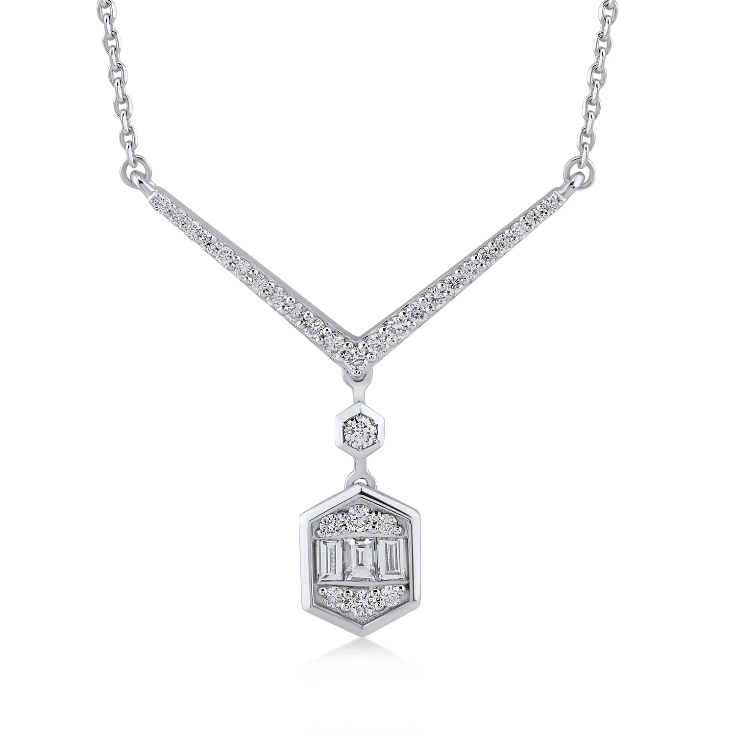 0,30 Karat Pırlanta Tasarım Kolye