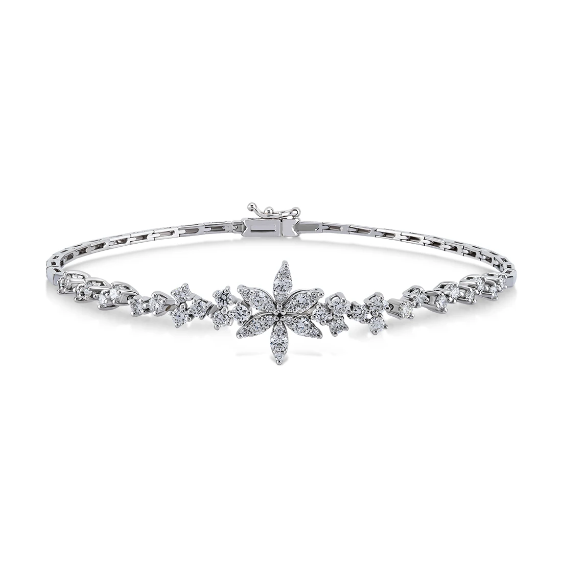 0,93 Karat Tasarım Pırlanta Bileklik