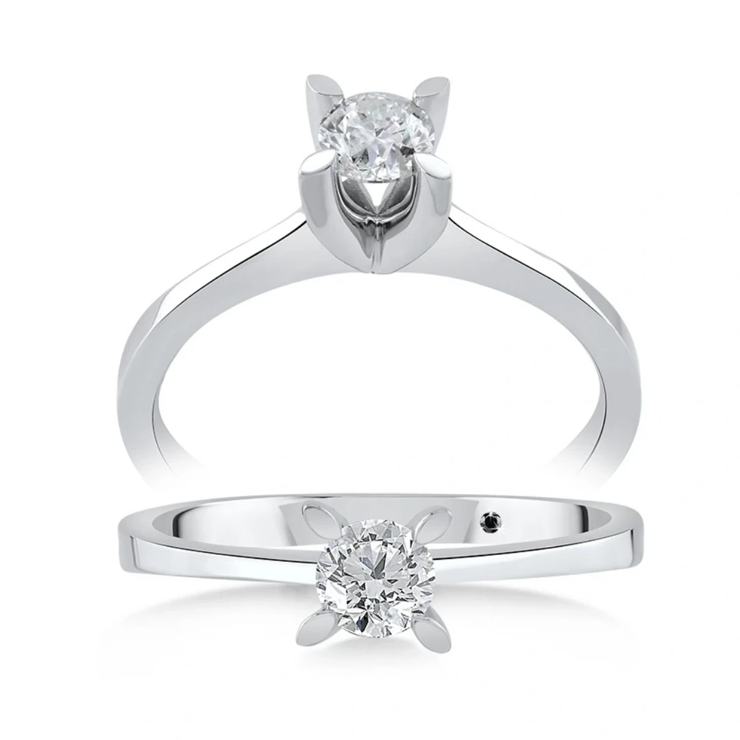 0,29 Karat Tektaş Pırlanta Yüzük