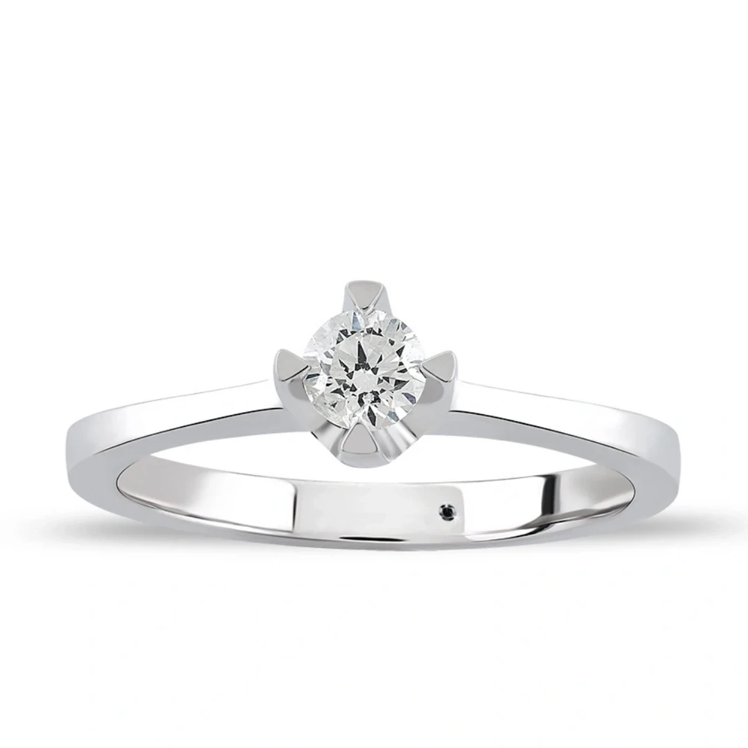 0,20 Karat Tektaş Pırlanta Yüzük