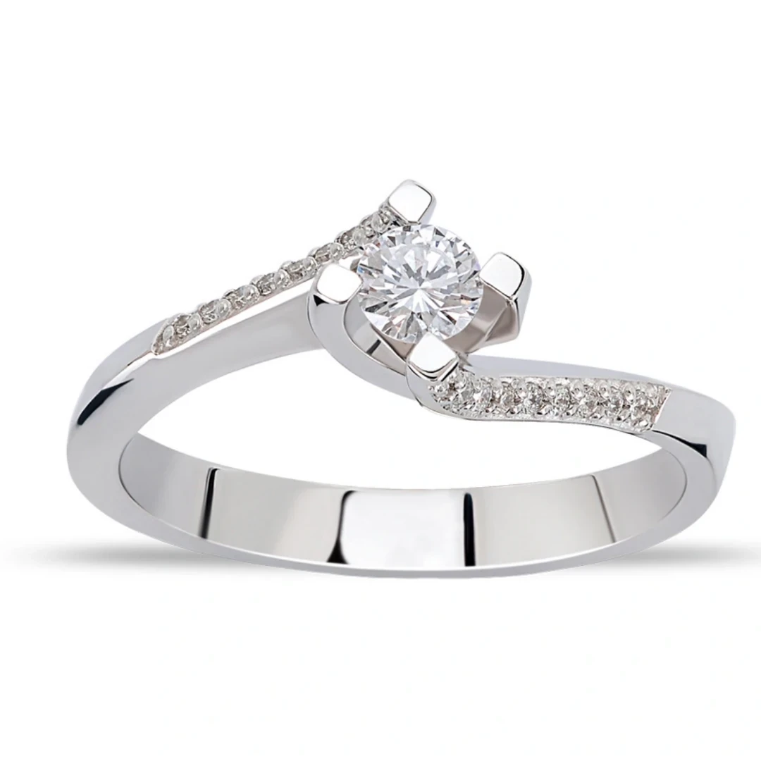 0,25 Karat Tektaş Pırlanta Yüzük