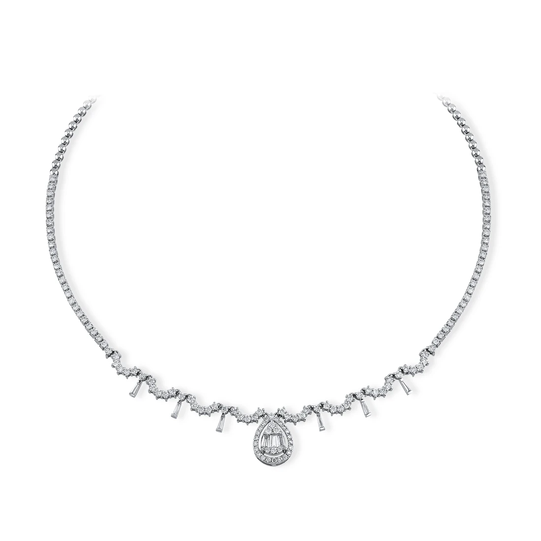 2,34 Karat Tasarım Pırlanta Gerdanlık