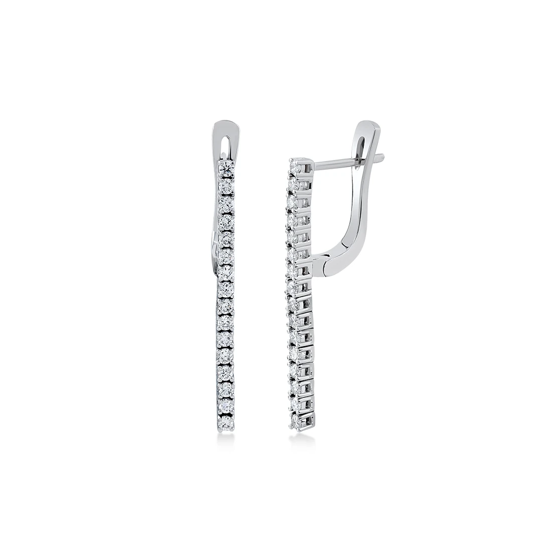 0,60 Karat Tasarım Pırlanta Küpe