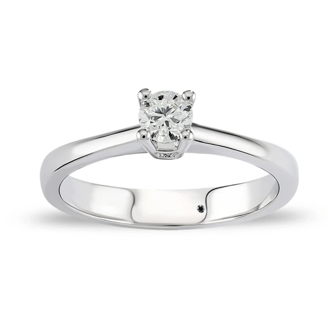 0,40 Karat Tektaş Pırlanta Yüzük