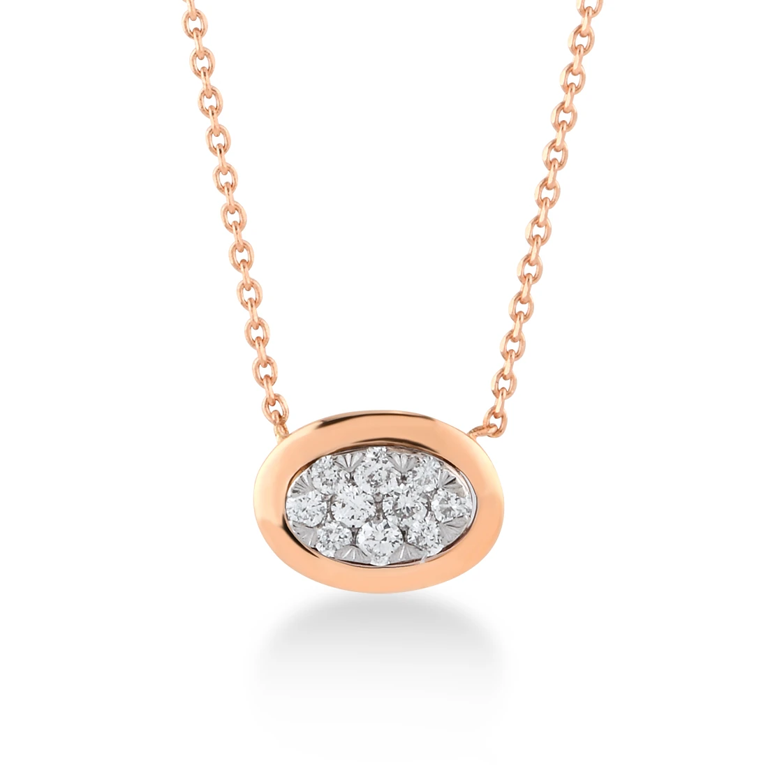 0,07 Karat Pırlanta Tasarım Kolye