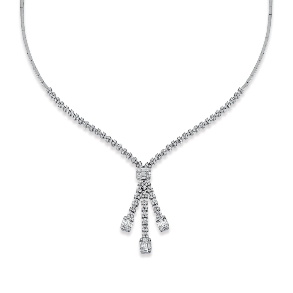 1,84 Karat Pırlanta Baget Gerdanlık