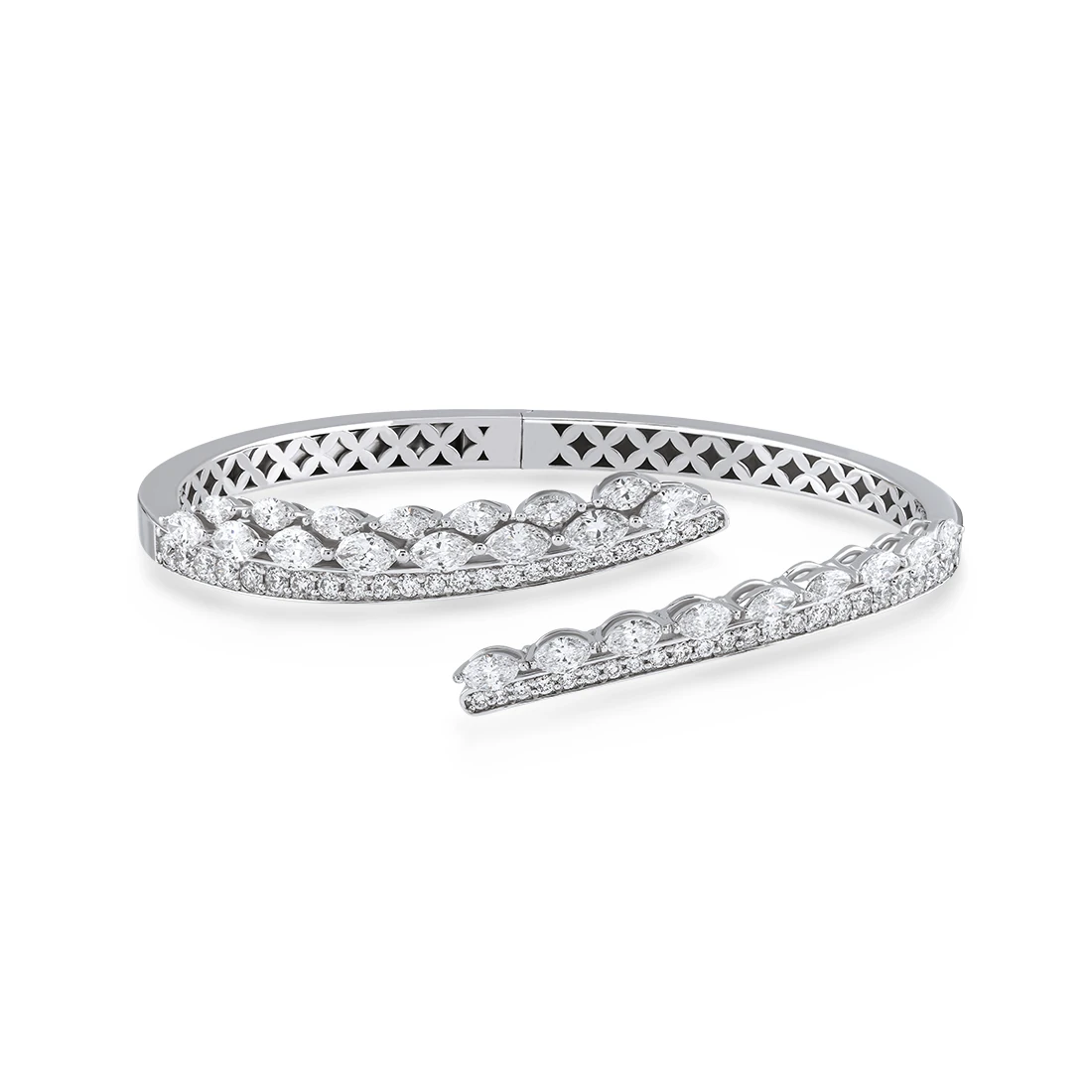 3,65 Karat Pırlanta Kelepçe Bileklik