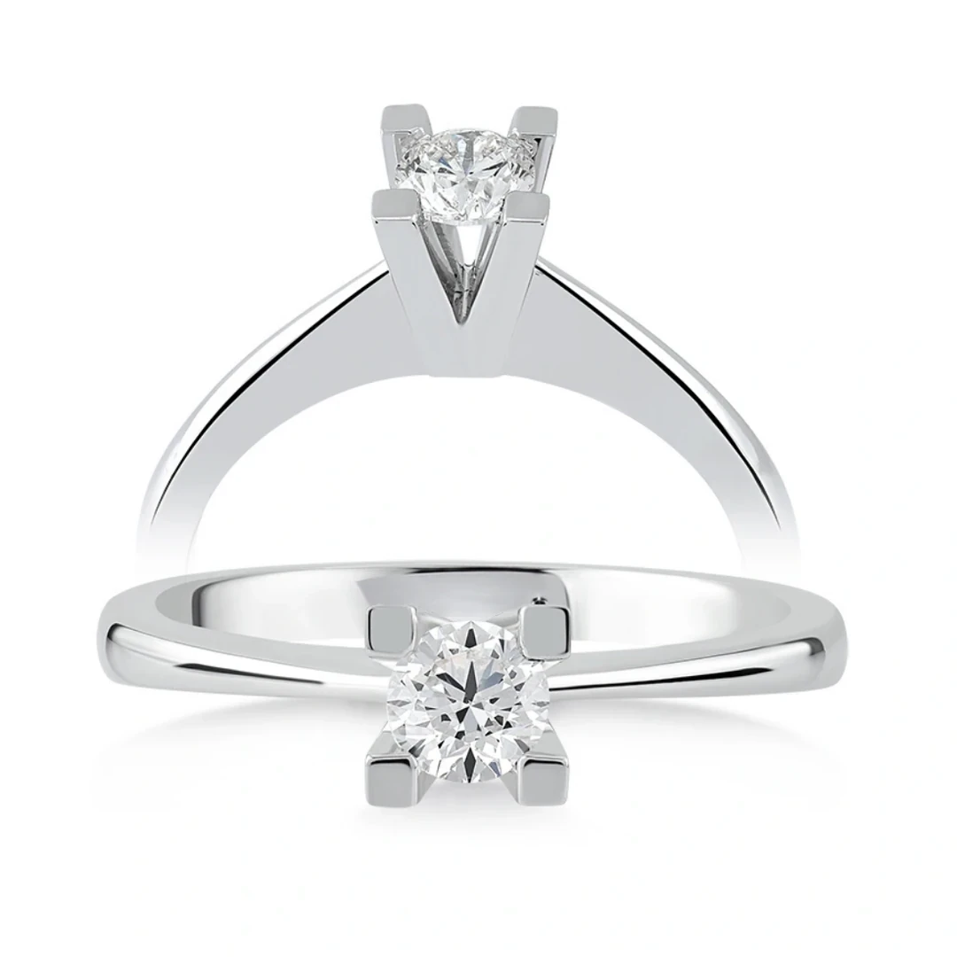 0,29 Karat Tektaş Pırlanta Yüzük