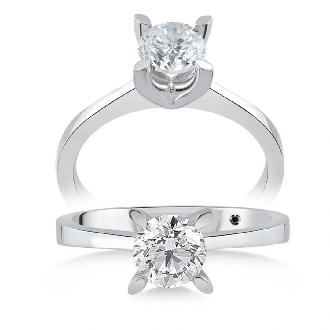 0,70 Karat Pırlanta Tektaş Yüzük