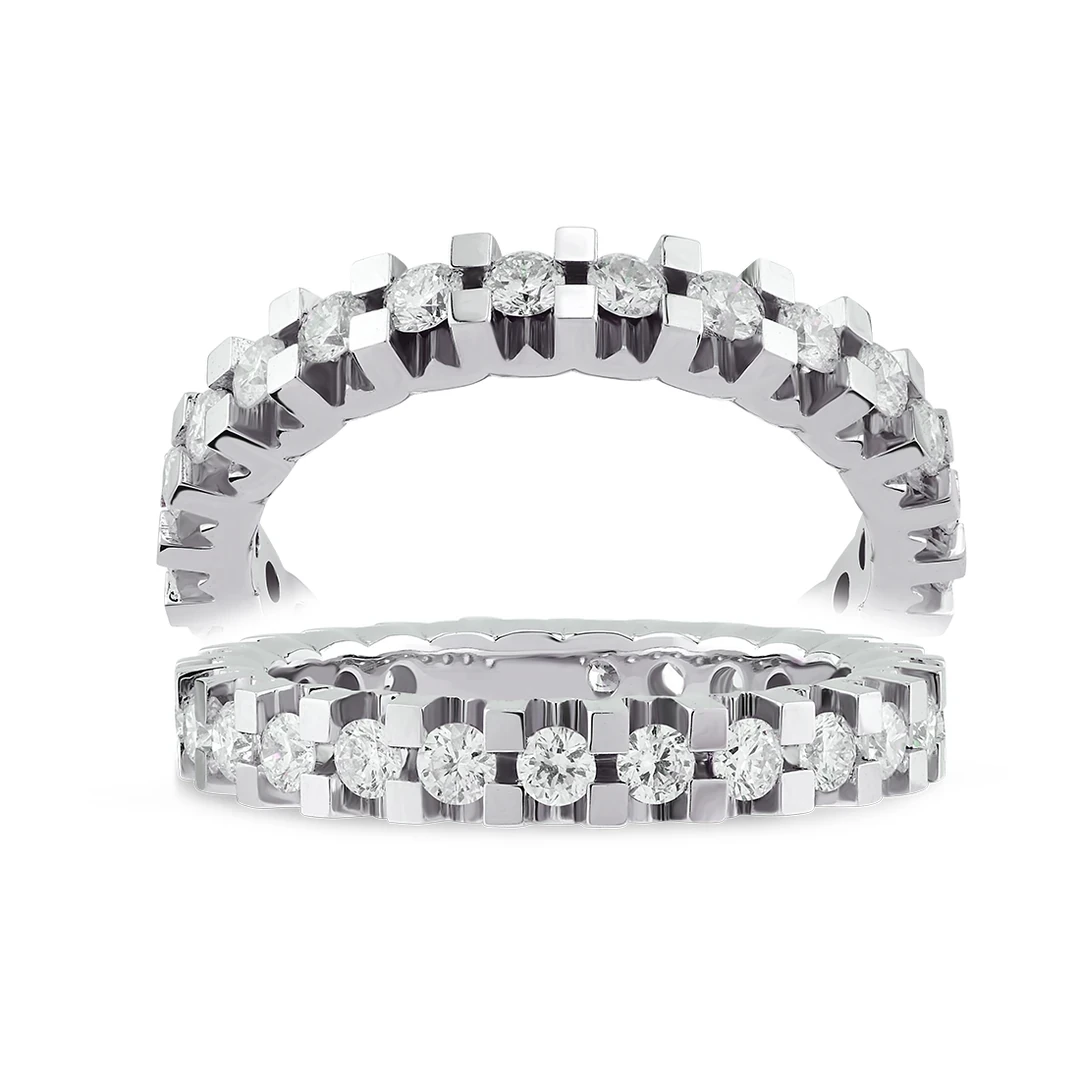 1,00 Karat Pırlanta Tamtur Yüzük