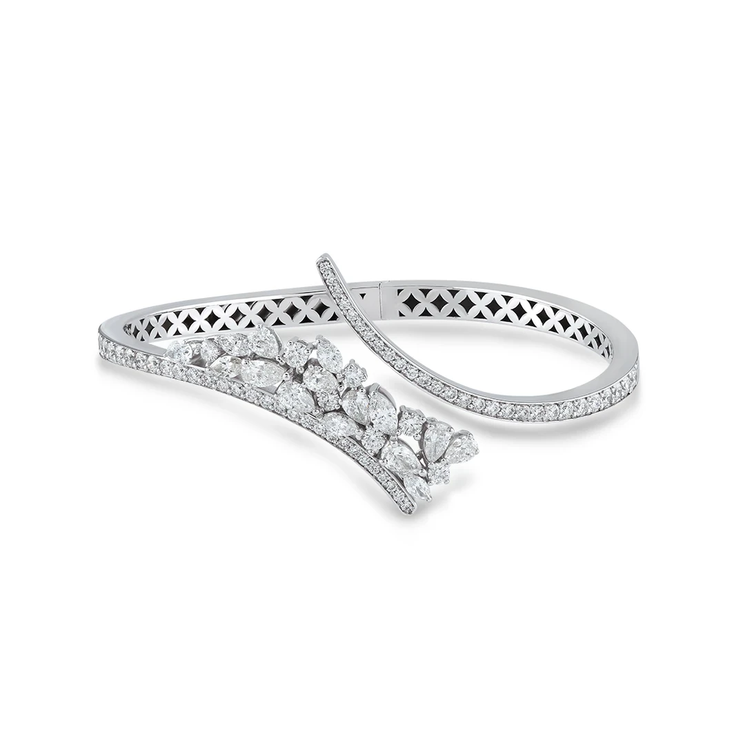 3,40 Karat Pırlanta Kelepçe Bileklik