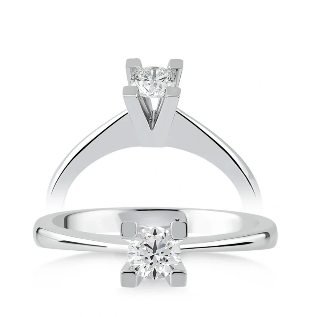 0,25 Karat Tektaş Pırlanta Yüzük