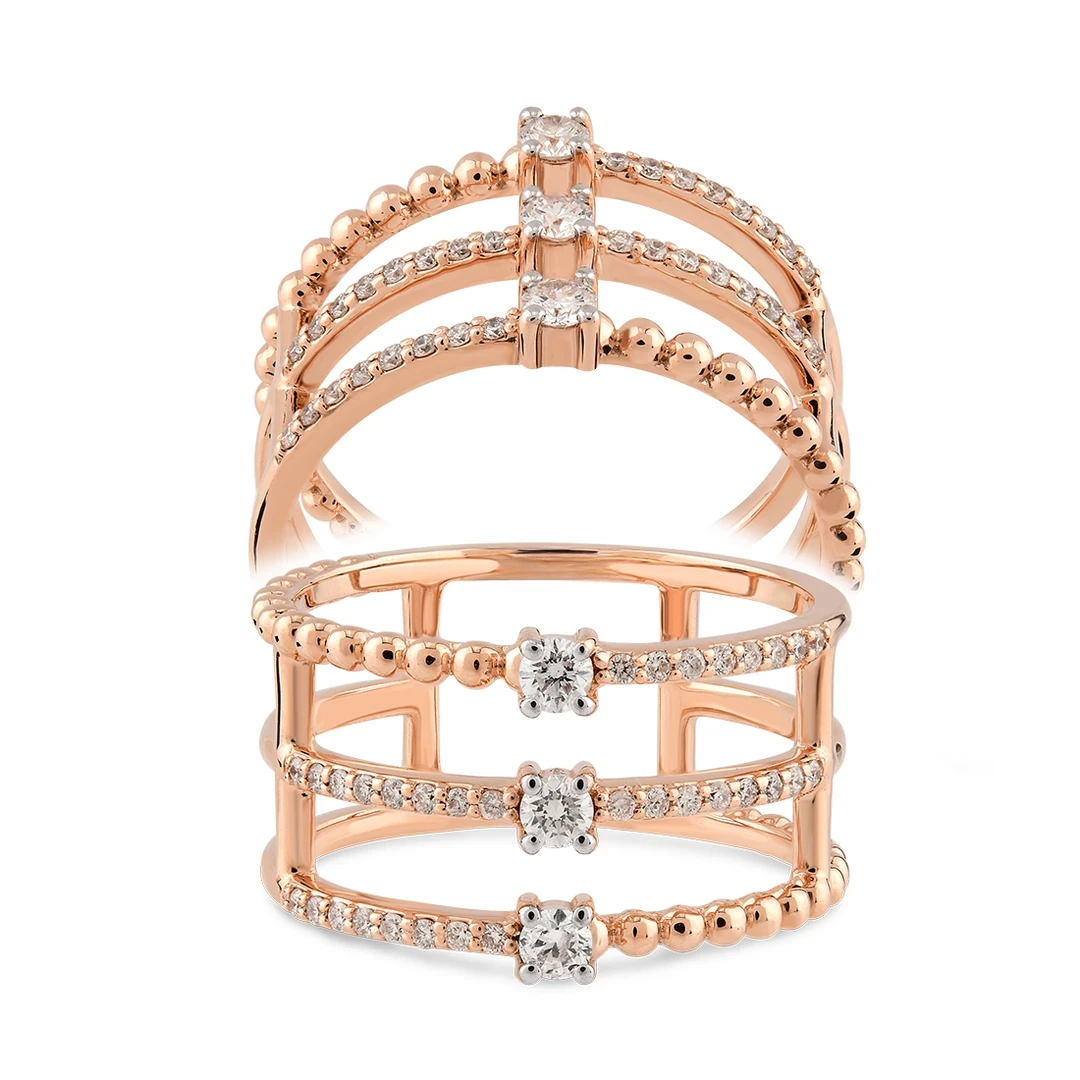 0,28 Karat Tasarım Pırlanta Yüzük