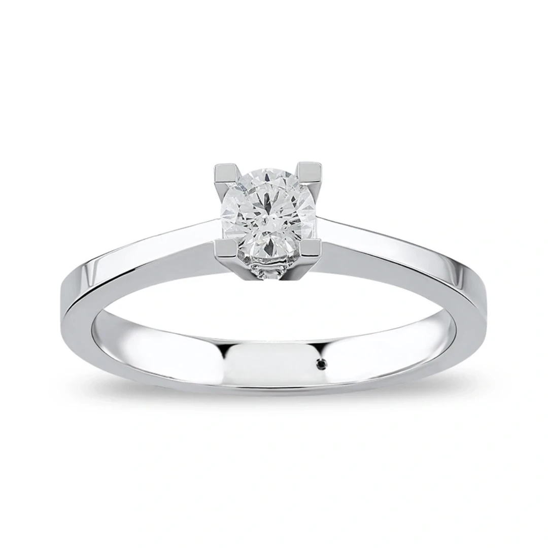 0,30 Karat Tektaş Pırlanta Yüzük