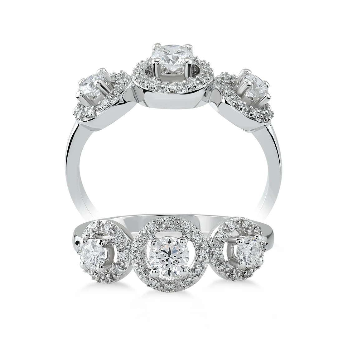 0,45 Karat Tasarım Pırlanta Yüzük